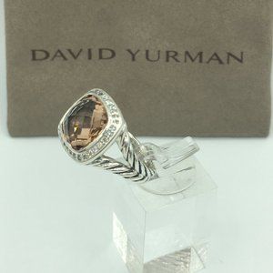 David Yurman 11mm Morganite Albion Ring